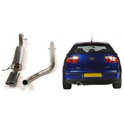 Piper exhaust Seat Leon MK1 Cupra - Cat back system - 2.5 Inch bore, Piper Exhaust, TSEA2S